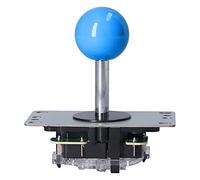 Shanrya Kit Joystick per Giochi Arcade, Kit Fai da Te per Giochi Arcade Parti Ampia Applicazione con Scheda Encoder Joystick a 10 Pulsanti per MAME per Fight Stick per Giochi per PC(Blu)