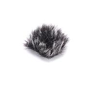 Shanrya Microfono Lavalier Parabrezza Peloso, Microfono Parabrezza Peloso Muff Copri Microfono Peloso per Microfono Lavalier