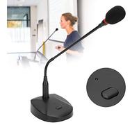 Shanrya Microfono per conferenza, conferenza Desktop Microfono per conferenze USB Desktop per Competizione di Giochi per insegnamento di corsi Online per Streaming Live