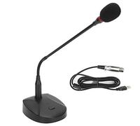 Shanrya Microfono per conferenze, Microfono per conferenze Frequenza Uniforme per Lo Streaming Live per la Competizione di Giochi per l'insegnamento del Corso Online