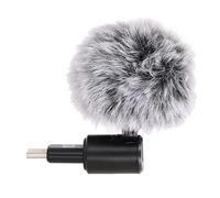 Shanrya Microfono per Smartphone, Microfono per Riduzione del Rumore del Telefono Pickup del Suono Sensibile Metallo Forte compatibilità per la Casa (Tipo C)