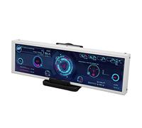 Shanrya Monitor della Temperatura del Computer, Pannello del Sensore IPS HD da 8,8 Pollici Display dell'interfaccia Multimediale Ingresso per