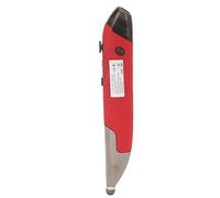 Shanrya Mouse con Penna con Input Vocale Wireless, Mouse con Penna Tascabile da 2,4 GHZ 1600 DPI Facile da Fare Clic per Tablet PC (Rosso)