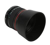 Shanrya Obiettivo per Fotocamera Verticale F1.8 da 85 mm, Apertura Ampia Obiettivo per Fotocamera Verticale con teleobiettivo Medio Messa a Fuoco Manuale Angolo di Visione 28,3° per D850 D810 D780