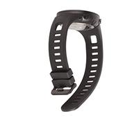 Shanrya Orologio con Barometro, Retroilluminazione, Visualizzazione della Data e dell'ora, Cinturino Morbido, Termometro, Orologio da Pesca, Multifunzionale per Esterni (Nero)