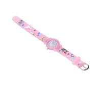 Shanrya Orologio per Bambini, Simpatico Cinturino per Gattino con Cinturino per Ragazze (Rosa)