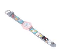 Shanrya Orologio per Bambini, Stile Cartoon 3D. Gatto carino. Orologio per Bambini Impermeabile per Bambini (Grigio)