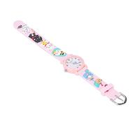 Shanrya Orologio per Bambini, Stile Cartoon 3D. Gatto carino. Orologio per Bambini Impermeabile per Bambini (Rosa)