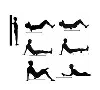 Shanrya Palla da Palestra per Yoga, Palla da Massaggio con Doppia Palla da Massaggio, Palla a Rilascio Muscolare, Schiena in Vita per Spalle e Collo(Blu)