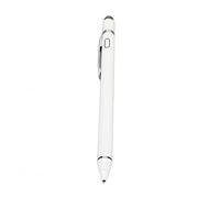 Shanrya Penna Stilo Capacitiva, Penna Stilo Portatile Punta Fine alla Moda Sottile 5V 0,2A per Telefono Cellulare (Bianco)