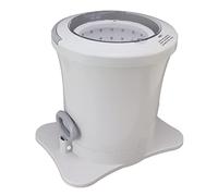 Shanrya Portatile, Efficiente, Ad Alta capacità, Leggero, Piccolo Disidratatore Rimovibile per Viaggi, Vestiti per Bambini, Asciugamani, Dormitorio, Biancheria Intima (Bianco)