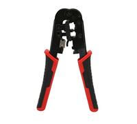 Shanrya Strumento di Crimpatura Cavi, Strumento di Crimpatura Ethernet RJ11 RJ12 6P RJ45 8P Facile da Usare per Cavo di Rete