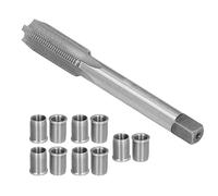 Shanrya Strumento di Riparazione per Candele, Strumenti di Riparazione Filettatura Universale M12x1.0 per Motori Diesel per la Manutenzione