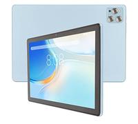 Shanrya Tablet PC, 100-240V 6G 256G 1960x1080 IPS HD Tablet 10 Pollici Grande Schermo per Viaggio (Blu)
