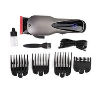Shanrya Taglierina per Capelli da Barbiere elettrica tagliacapelli a LED Regolabile per tagliacapelli