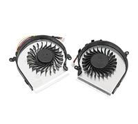 Shanrya Ventola di Raffreddamento GPU, Dispositivo di Raffreddamento CPU Leggero, Forte Dissipazione del Calore in Lega di Alluminio per MS 16J9 (Ventola di Raffreddamento CPU e GPU)