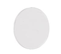 Shanrya Vetro per Orologio Piatto Rotondo, Vetro per Lente dell'Orologio Infrangibile Resistente Ai Graffi Spessore Professionale 1,5 Mm Indossabile per Orologiai per Riparazioni (33 mm)