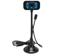 Shanrya Webcam, 640x480 Streaming Webcam senza unità USB con luce di riempimento a LED per OS X per Android per