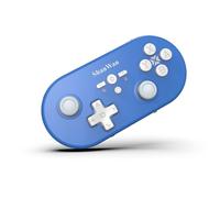 ShanWan Controller di Gioco Wireless Compatibile con PC/iOS/Android/Switch/PS, Controllo del Movimento del Giroscopio, Feedback Vibrazione, Controller di Gioco Bluetooth (blu)