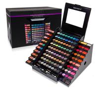 SHANY Elevated Essentials Makeup Set - All-in-One Makeup Kit with 72 Eyeshadows 28 Lip Colors 18 Gel Eyeliners 10 Blushes 1 Eye Primer