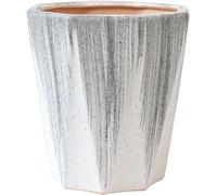 SHANYAYALI Vaso da fiori di grandi dimensioni dal pavimento al soffitto verde vaso di fiori in ceramica stile europeo per balcone semplice vaso vaso vaso - A||Large