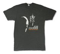SHANYE ZHENPIN Joe Cocker Profile Hymn for My Soul Tour Dark T Shirt Black 3XL