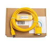 Shao Dong USB-XW2Z-200S-CV compatibile con CQM1H/CPM2C/CJ1M cavo di programmazione linea di download dati giallo versione ad alte prestazioni con chip FT232 isolamento ISO