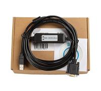 Shao Dong USB-XW2Z-200S-CV compatibile con CQM1H/CPM2C/CJ1M cavo di programmazione linea di download dati nero versione ad alte prestazioni con chip FT232 isolamento ISO