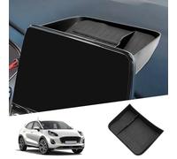 SHAOHAO Compatibile con Ford Puma MK2 / Kuga MK3 / ST/ST Line X 2020 2021 2022 2023 2024 Box Posteriore per Lo Schermo di Navigazione Console Centrale Immagazzinaggio Ford Puma Accessori Nero
