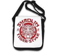 Shaolin Kung Fu Tiger Style - Borsa a tracolla bianca