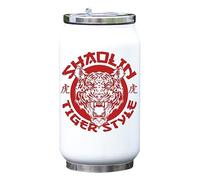 Shaolin Kung Fu Tiger Style Vacuum Isolato Termico Bevande Bottiglia Bianco Taglia Unica