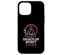 Shaolin Spirit Zen Arti Marziali Monaco Custodia per iPhone 12 Pro Max