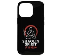 Shaolin Spirit Zen Arti Marziali Monaco Custodia per iPhone 13 Pro