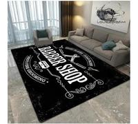 SHAOPENGA Area Tappeto Parrucchiere Strumento Tappeto Per Barbiere Area Di Ingresso Casa Zerbino Bagno Poggiapiedi Salone Di Bellezza Parrucchiere Tappetino 80X150Cm