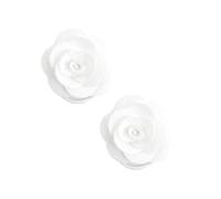 Shaorangrang Fermaglio per capelli in chiffon in nylon, adatto per ragazze, completamente foderato, accessorio per capelli antiscivolo, adatto per neonati e bambini piccoli