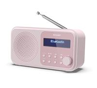 Sharp Dr-P420(Pk) Radio Digitale Portatile Dab/Dab+ Lcd Monocromatico Bluetooth 5.0 Pink