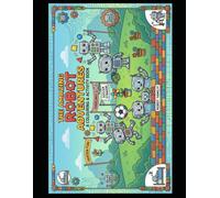 Shape Bots: A Geometric Robot Coloring Book for Toddlers Ages 3+: Learn shapes with robot STEM activity book