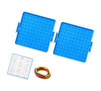 Shape-Building Geoboard - Set didattico per studenti dai 7 anni | Elastici inclusi per praticare la costruzione, lunghezze laterali, angoli e trasformazioni