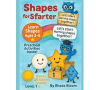 Shape Fun! Level 1 - Preschool Shapes Workbook with QR Code Games: Learn Circles, Squares & Triangles Through Interactive Play