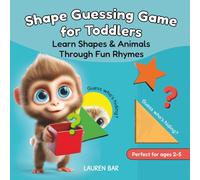 Shape Guessing Game for Toddlers: Can your little one guess who's hiding behind the shape?