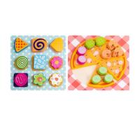 Shape Matching Game Shapes For Kids Wooden Fine-Motor Pizza Cookie Design For Preschool Kindergarten Classroom Homeschool Outdoor Play