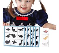 Shape Pairing Game, Shadow Matching Toy, Educational Puzzle Toy, Early Learning Game, Kids Matching Activity, Cognitive Development Toy, Portable Educational Toy,