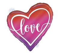 Shape - Palloncino "Cuore Love", 89 cm