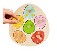 Shape Puzzle | Wooden Fine Motor Matching Board Game | Shape Peg Puzzle | F
