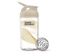 Shape Republic BlenderBottle | Oro | 500ml | Shaker per frullati, acqua e smoothies | BPA free | con scala di misurazione