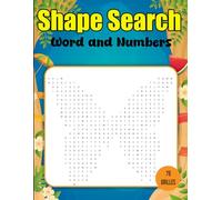 Shape Search Word: 79 Shape Grids | Extreme Word Hunt Puzzles for Teens & Adults | Level Hard
