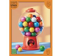 Shape & Spark Notebook: Alternating 3/4-Inch Tri-Lined and Blank Pages for Guided Handwriting Practice and Imaginative Thinking (Treats)
