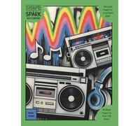 Shape & Spark Notebook: Alternating Wide-Ruled and Blank Pages for Writing, Sketching, Planning, and Creative Exploration (Graffiti Boombox 5)