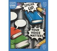 Shape & Spark Notebook: Alternating Wide-Ruled and Blank Pages for Writing, Sketching, Planning, and Creative Exploration (Graffiti Speak Up 7)