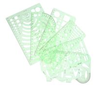 Shape Stencils Strumento Di Redazione Forniture Per L'architettura